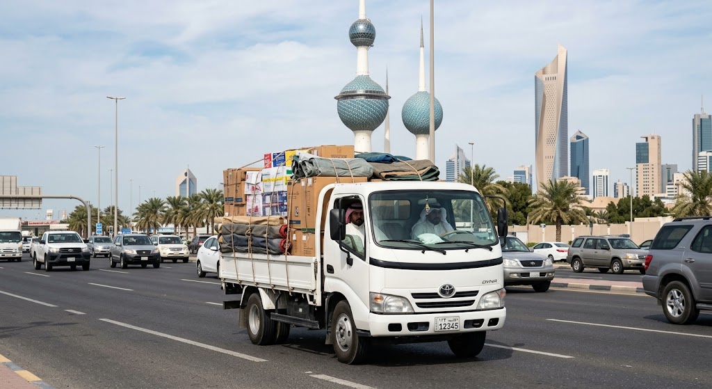 وانيت العاصمة : خدمات توصيل احترافية داخل مدينة الكويت