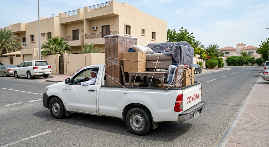 وانيت نقل بضائع تجارية للمحلات والشركات بالكويت