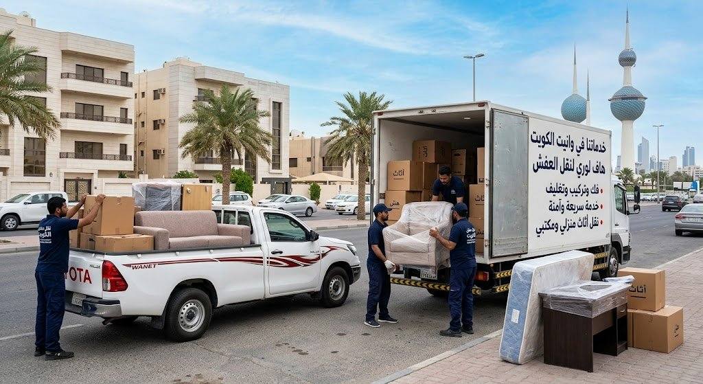 خدماتنا في وانيت الكويت | نقل وتوصيل شامل وموثوق
